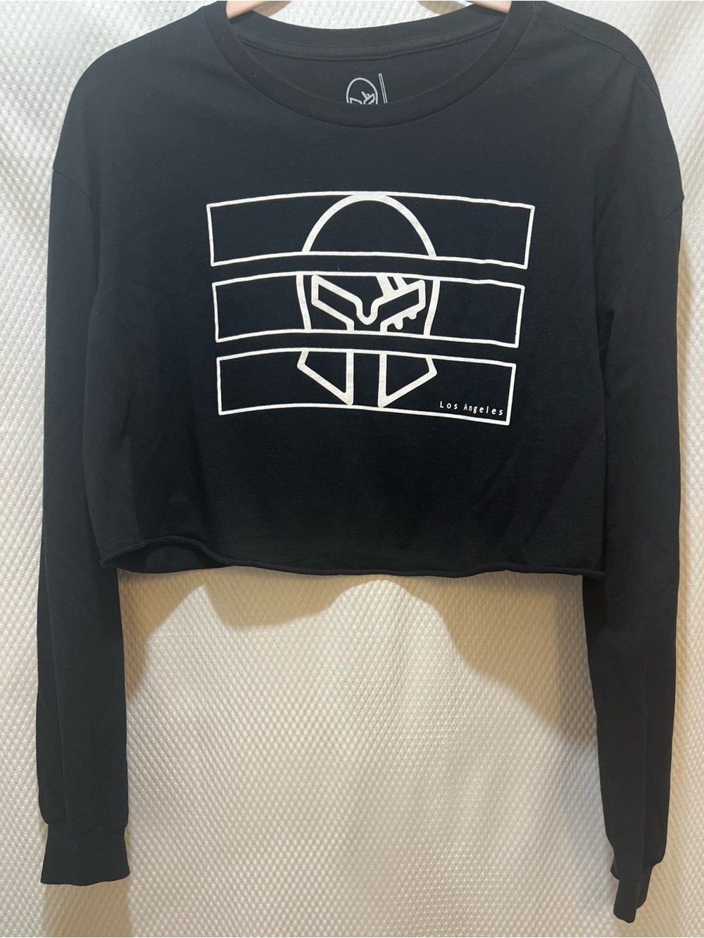 Titan Black Cropped Sweatshirt